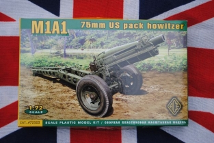 ACE72503  M1A1 75mm US PACK HOWITZER